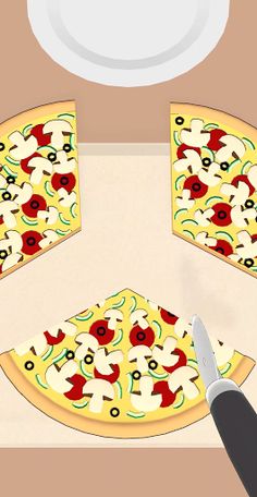 Pizza Cutting - Screenshot 2