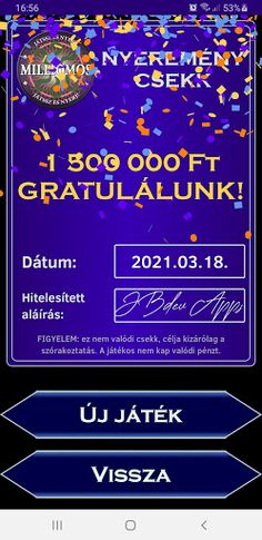 Legyen Ön is Milliomos! - Screenshot 4