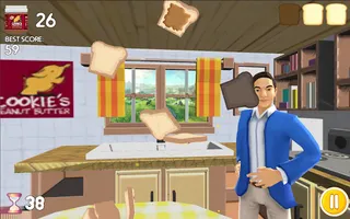 Cookie's Peanut Butter Swipe! - Screenshot 2