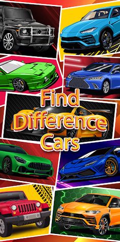 Find the Difference Car Games - Screenshot 1