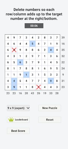 Sumplete By ChatGPT - Screenshot 3