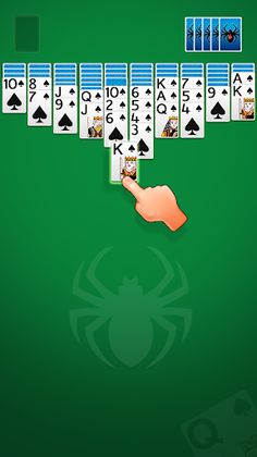 Spider Solitaire - Screenshot 2