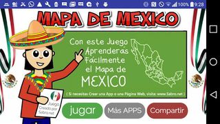 Mapa de Mexico Juego - Screenshot 1
