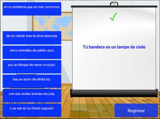 Juego de Aprendizaje del Himno - Screenshot 1
