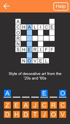 Quick Crosswords (English) - Screenshot 1