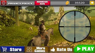 Western Cowboy Animal Shooting - Screenshot 1