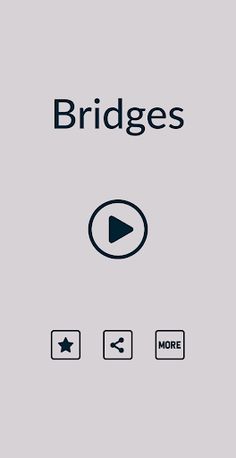 Bridges - Puzzle Game - Screenshot 1