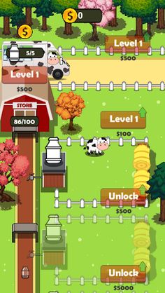 Idle Milk Tycoon - Screenshot 1