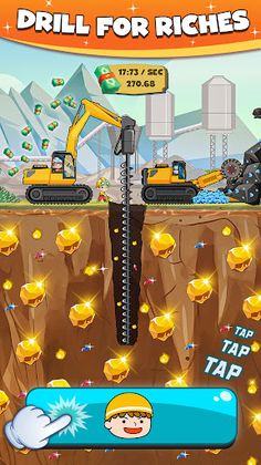 Idle Miner Gold Clicker Games - Screenshot 1