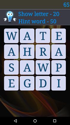 Fill Words. Bulb - Screenshot 2