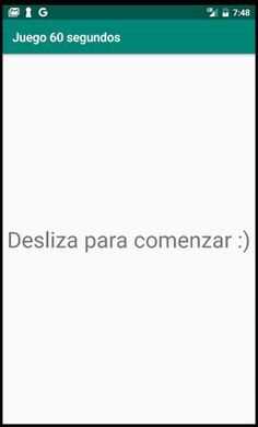 Juego 60 segundos - Screenshot 1