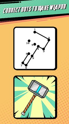 Comic Hero: Dot to dot - Screenshot 2