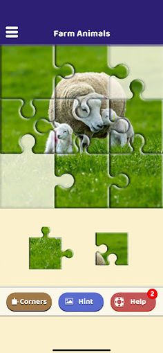 Farm Animals Jigsaw Puzzle - Screenshot 1