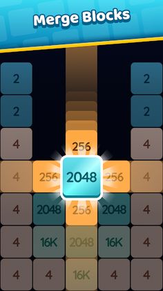 2048 Match & Merge Number Game - Screenshot 2