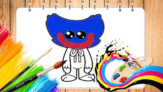 Poppy Coloring Play Time - Screenshot 3