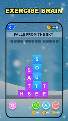 Word Stacks : Brain Puzzle - Screenshot 3