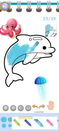 Baby Shark Coloring Book - Screenshot 3