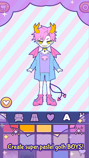 BatDoll monster boy maker game - Screenshot 2