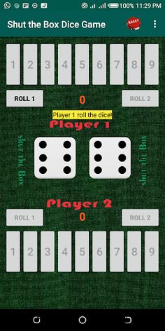 Shut-the-Box Dice Game - Screenshot 4