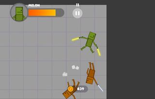 Ragdoll Melon Fight - Screenshot 3