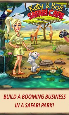 Katy & Bob: Safari Café - Screenshot 2