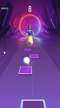 Snow White 2024 Tiles Hop - Screenshot 4