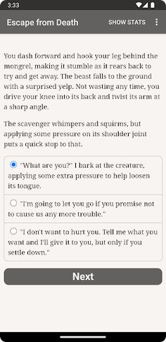 Escape from Death - Screenshot 1