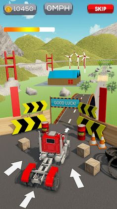 Real Stunt Truck Ramp Jumping - Screenshot 1