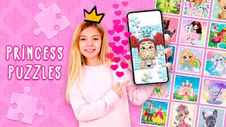 Princess Puzzles Games Offline - Screenshot 1