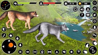 Wolf Simulator Game: Animal 3D - Screenshot 1