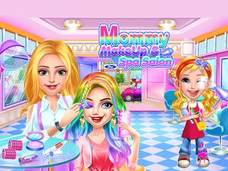 Mommy make up and spa salon - Screenshot 1
