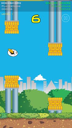 Flick Egg - Flap this bird - Screenshot 2