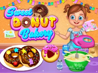 Sweet Donuts Bakery Game - Screenshot 1