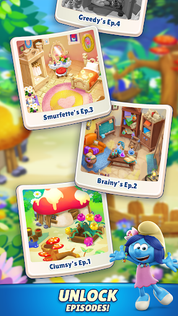 Smurfs Magic Match - Screenshot 5