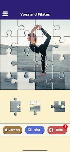 Yoga and Pilates Puzzle - Screenshot 2