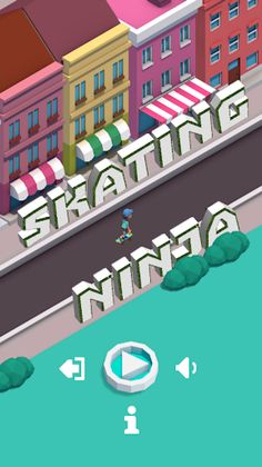 Skating Ninja - Screenshot 1