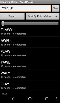 Hangman Helper - Screenshot 3