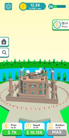 Idle Builders - World Landmark - Screenshot 4