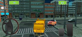 US Garbage Truck Drive Sim - Screenshot 1