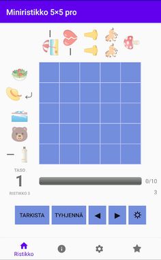 Miniristikko 5×5 pro - Screenshot 3
