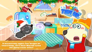 Wolfoo Tidy up: House Cleaning - Screenshot 1