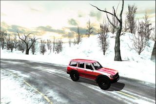 Car Racing Rally Winter - Screenshot 2