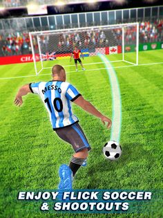 Real Football Soccer Strike 3D - Screenshot 1