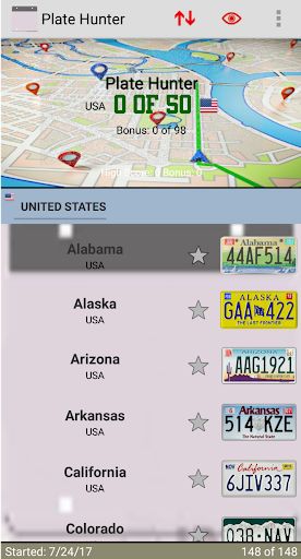 Plate Hunter (License Plate Ga - Screenshot 2