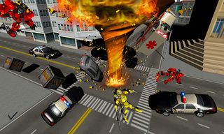 Tornado Robot Car Simulator - Screenshot 1