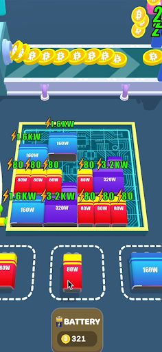 Battery Merge - Screenshot 1