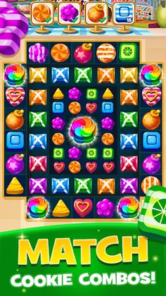Cookie Blast Sugar Candy Match - Screenshot 2
