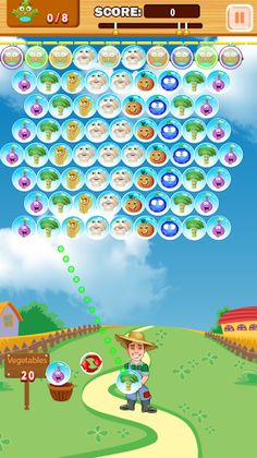 Garden Bubble Story - Screenshot 1