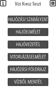 Vizi Kresz Teszt - Screenshot 1