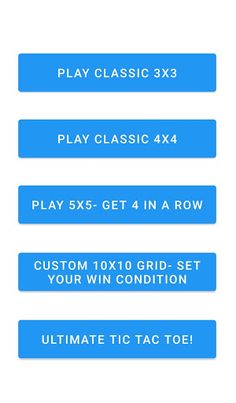 Tic Tac Toe Expanded - Screenshot 1